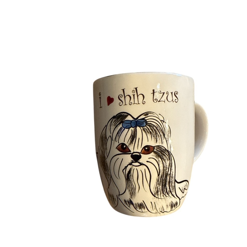 I Love Shih Tzus White Mug
